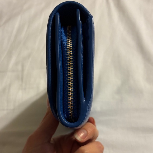 Tory Burch Britten Duo Envelope Continental Leather Clutch/Wallet NWT - Picture 9 of 12